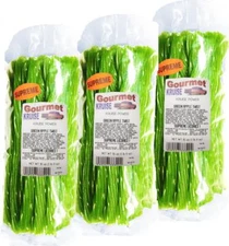 Green Apple Licorice Twist 3-1lb Bags (3 Pack) (NET WT 48 OZ) Gourmet Kruise®