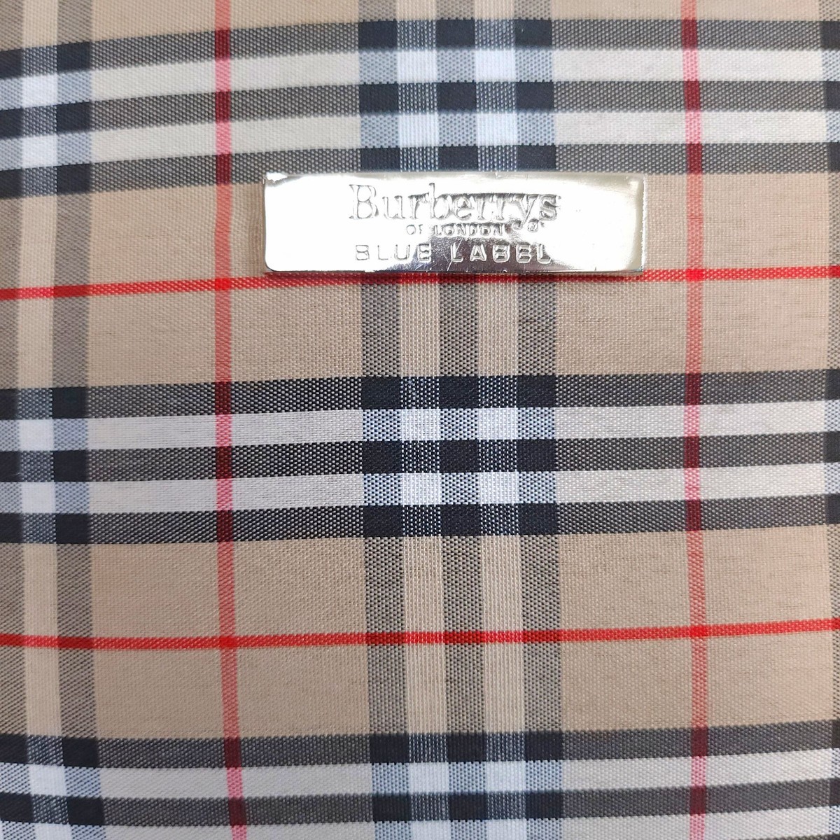 Burberry London Blue Label Women's Beige Nova Check Vintage