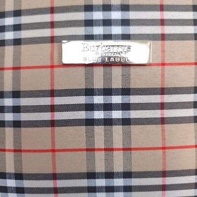 Burberry London Blue Label Women's Beige Nova Check Vintage