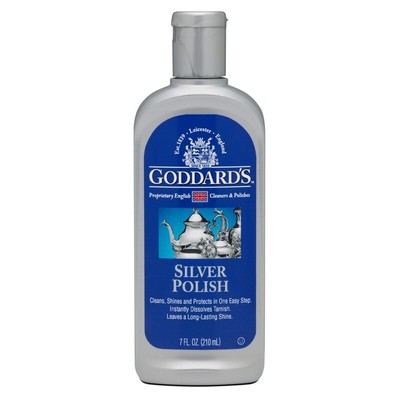 Goddard's 707184 Silver Long Shine Tarnish-Resistant Polish 7 oz. (Pack of 6)