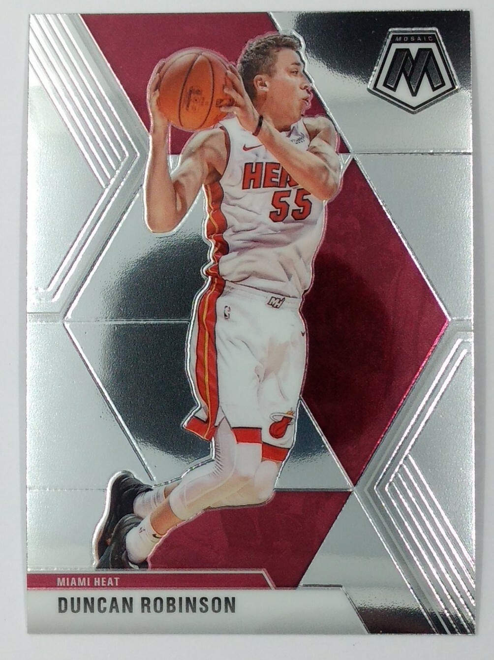 2019-20 Panini Mosaic Duncan Robinson #170, Miami Heat