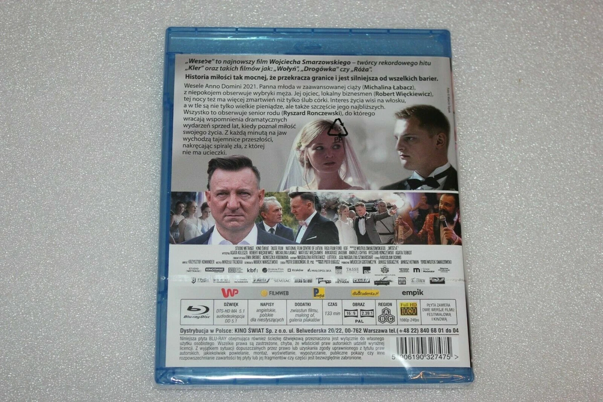 WESELE Blu-ray Smarzowski Wojciech FILM POLSKI ENGLISH SUBTITLES