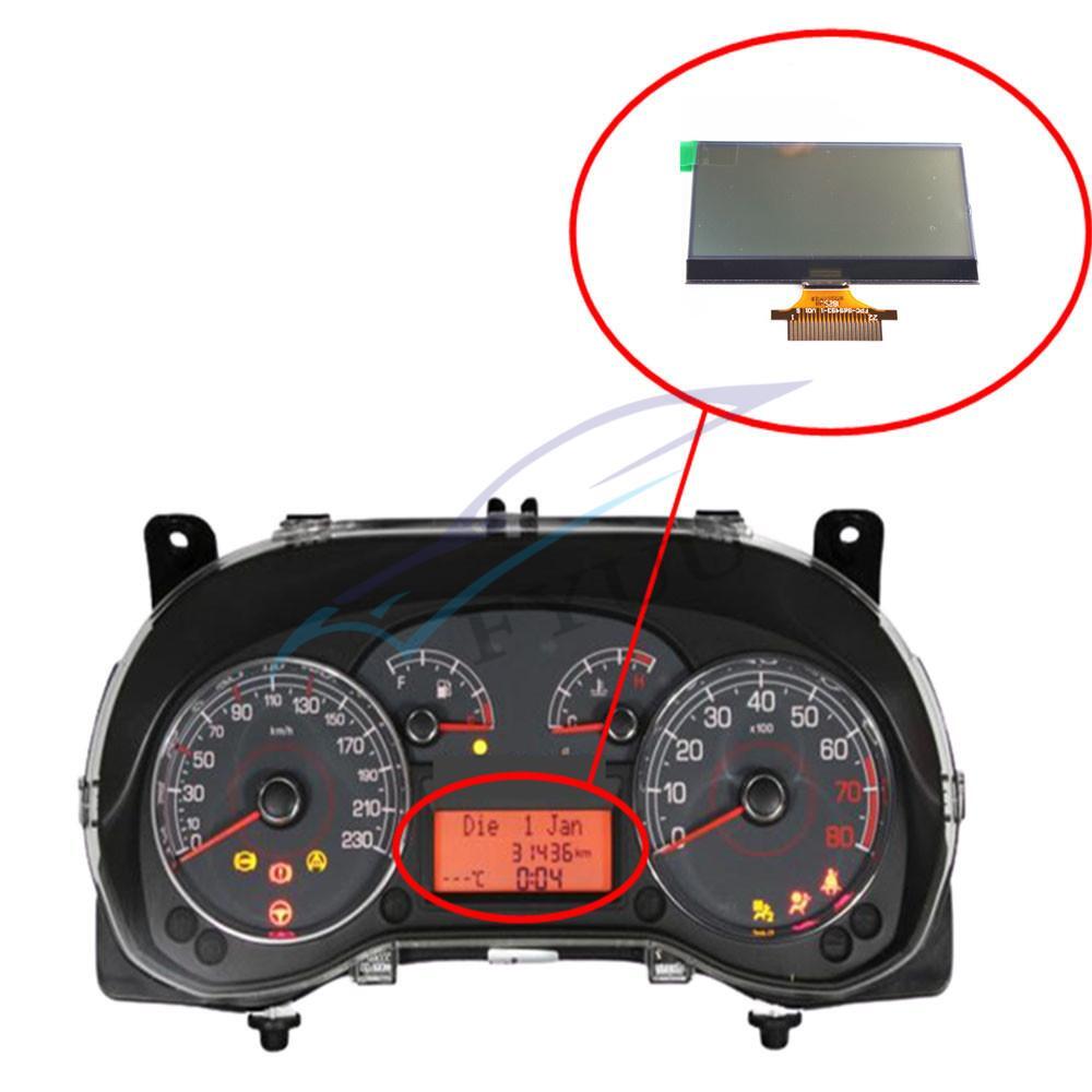 HavenDomicile Écran LCD Tableau De Bord Pour Fiat Punto, Grande Punto, Doblo, Linea, Qubo – Manuel 2003-2020