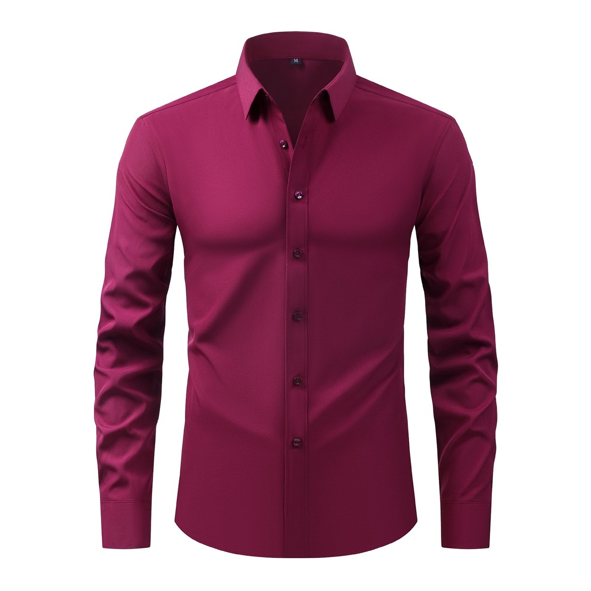 Mens Dress Shirts Formal Business Long Sleeves Non Iron Elastic Casual Shirts | eBay Mens Dress Shirts Formal Business Long Sleeves Non Iron Elastic Casual Shirts | eBay