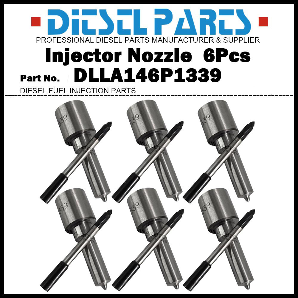 6x Fuel Injector Nozzle DLLA146P1339 for MAN TGA TGS 10.5d