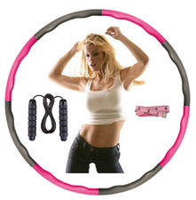 8 Knots Weighted Hula Hoop Adult Smart Hola Thin Waist Fitness Weight Loss P