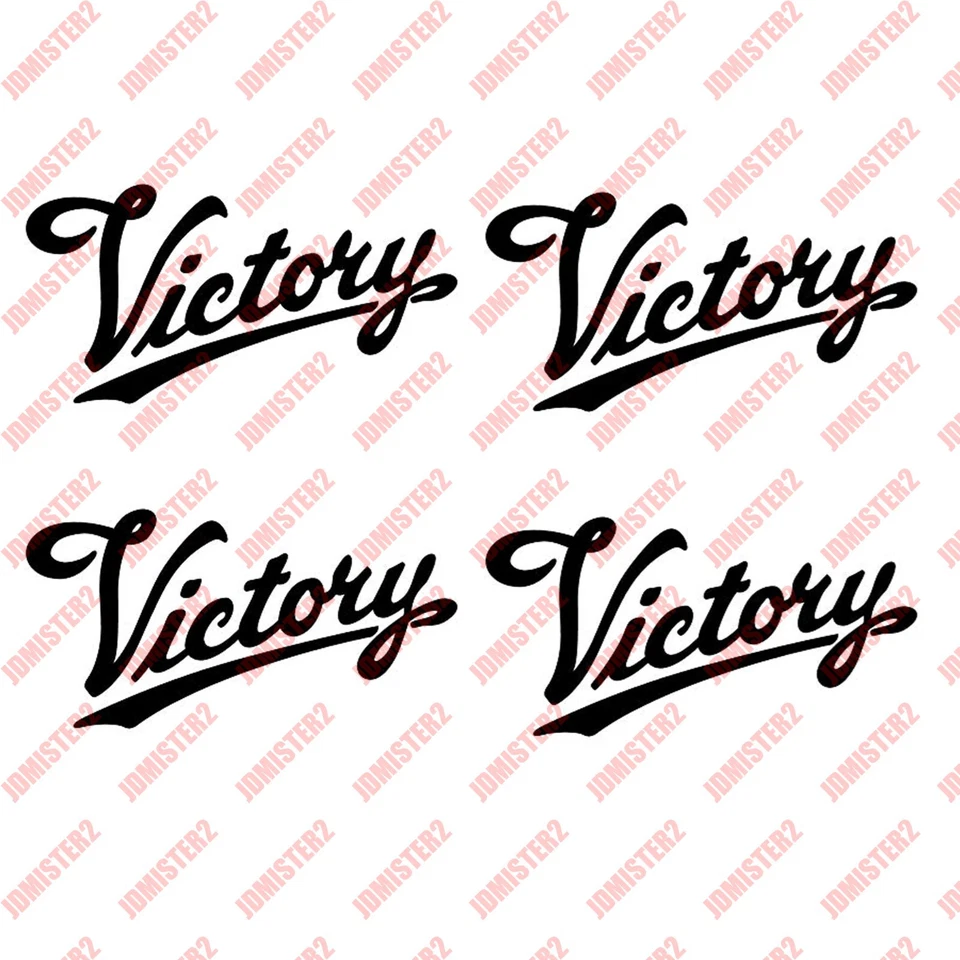 Victory Motorcycle Decal Victory Gas Tank Stickers Graphic Decals - Any Size