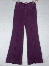 Vintage lux brand y2k bell bottoms size 5 Corduroy Purple