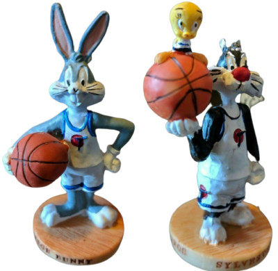 1996 Looney Tunes Figuren Bugs Bunny und Sylvester Wählen Sie Ihre Figur