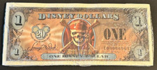 RARE 2007 E Series 25 Consecutive Pirates At Worlds End Sealed Disney Dollars!