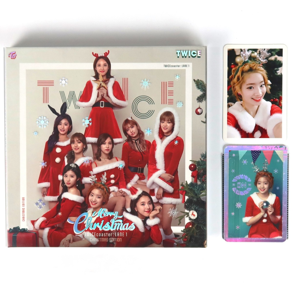 Twice Twicecoaster: Lane 1 Christmas Edition CD Album Dahyun Twice Twicecoaster: Lane 1 Christmas Edition CD Album Dahyun
