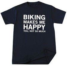 Biking T-shirt Cycling Lover Bike Riding Funny Cycle Rider Biker Birthday Gift