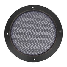 2/3/4/5/6.8/8In Black Car Speaker Grill Mesh Round Horn Protective Cover Circle