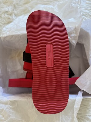 Moncler x Palm Angels x Suicoke New Sandals Red Size 42 | eBay Moncler x Palm Angels x Suicoke New Sandals Red Size 42 | eBay