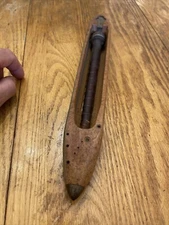 Antique Wooden Loom Weaving Fly Shuttle 16”- 1 Unit - SH 527- Southern With Bobb