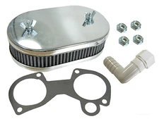 WEBER DCOE 38 DCOE 40 DCOE 45 DCOE 48 Air Filter Air Cleaner & DHLA 1.75" tall