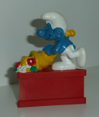 Schtroumpf Sur Socle - 20459 Schonwald - Figurine Schleich - TBE