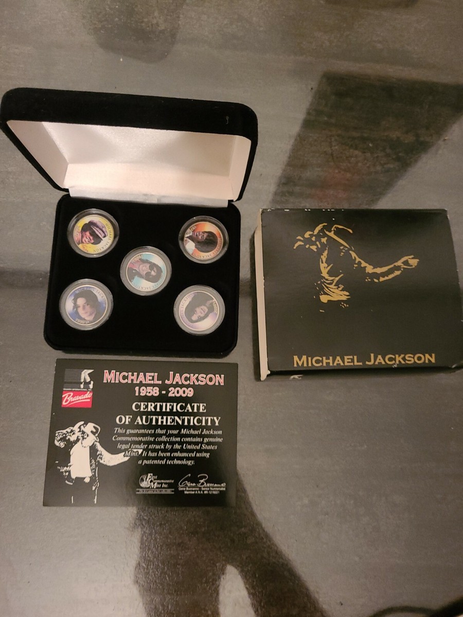 希少レア　マイケル・ジャクソン 記念コイン 1958-2009 硬貨 希少レア マイケル・ジャクソン 記念コイン 1958-2009 硬貨