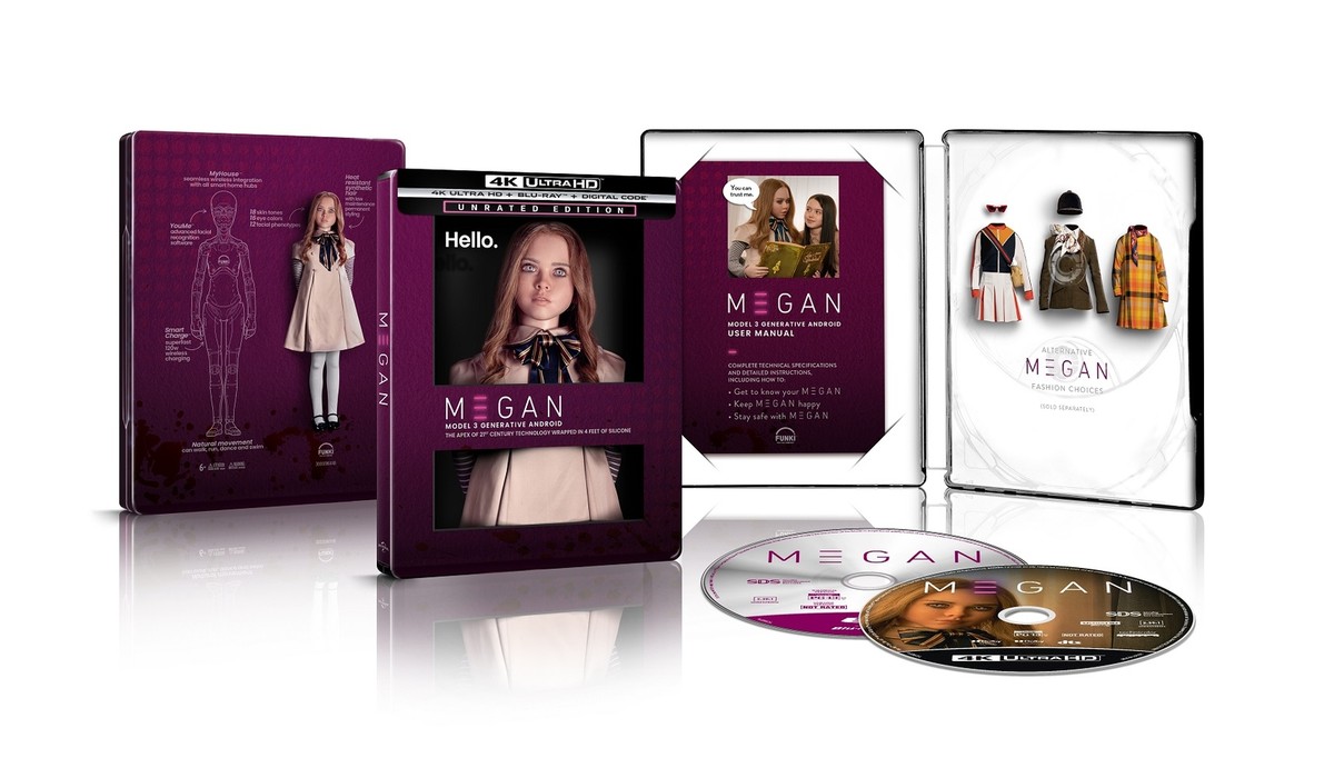 ミーガン スチールブック 4K UHD Amazon.co.jp: M3GAN/ミーガン 限定スチールブック仕様 [4K UHD+