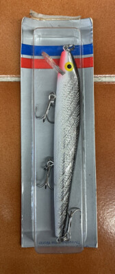 Vintage Rebel Minnow Sinker Fishing Lure with Box
