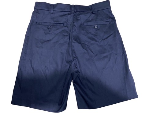 Roundtree & Yorke Travel Smart Mens 30 Shorts Microfiber Navy Blue NEW - Picture 2 of 3