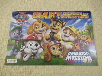 Paw Patrol Giant Coloring & Activity Book (2025, Bendon) (Ages 3+)