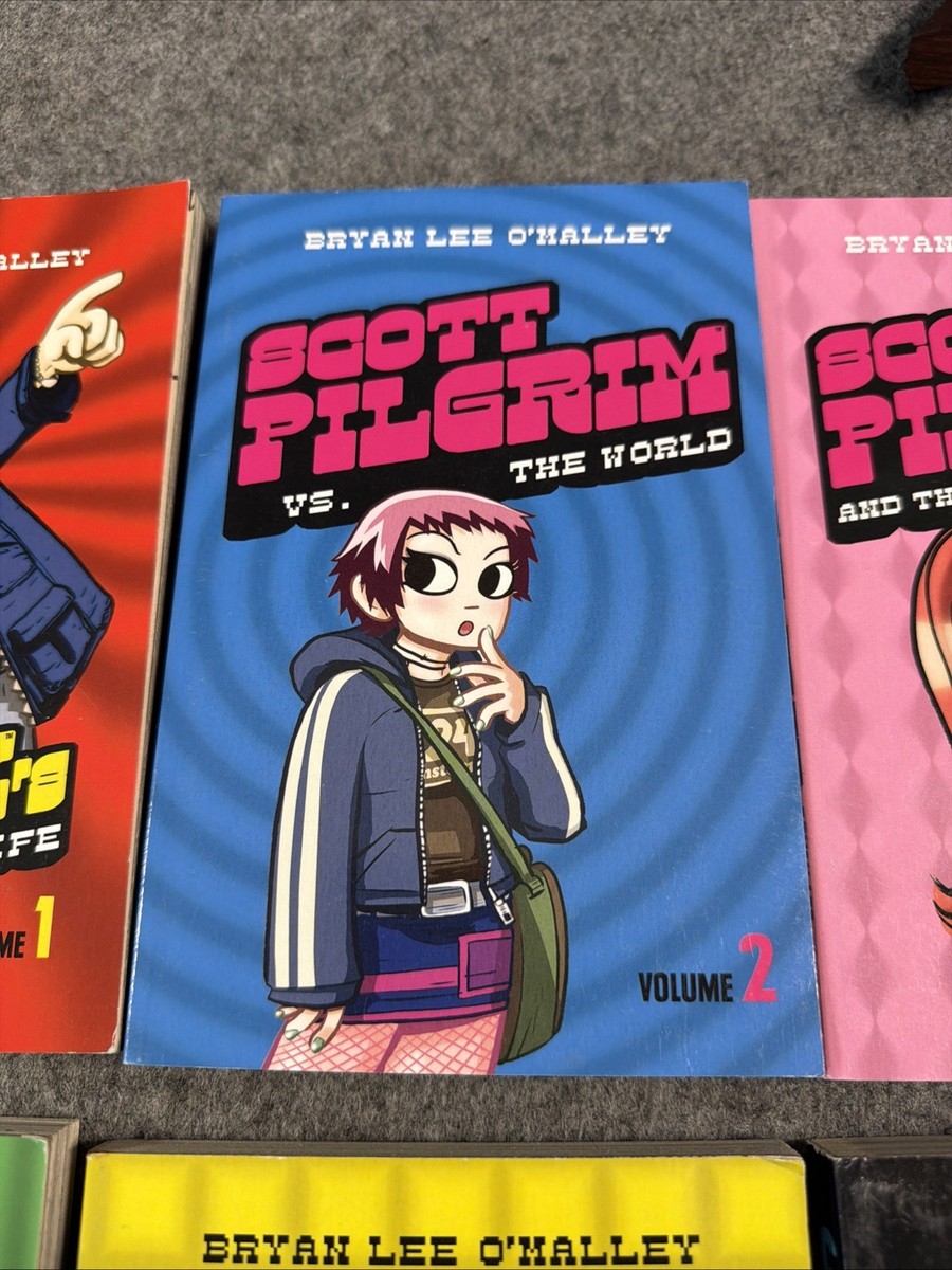 Scott Pilgrim vs the World Complete Manga Series Volumes 1-6