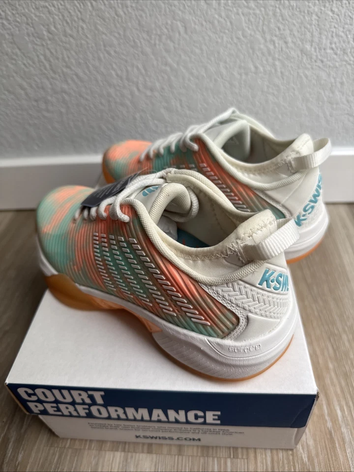 New K Swiss Hypercourt Supreme LE Women’s Tennis Pickleball Shoe, Sunset Glow, 7 - Image 4 of 4