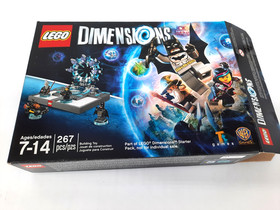 LEGO Dimensions Starter Pack 71173 PS3/PS4  Parts/Restore W/Box, Portal & Manual