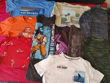 10 PC Assorted Boys 12-14y T-shirt Pajama Top Dragon Ball Z Lot53