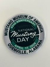 Mustang Aniversary Challenge Coin 2026 Mustang Day