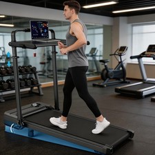 Laufband Elektrisch Klappbar LCD Display Heimtrainer Fitnessgerät 12 km/h 140kg