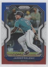 2021 Panini Prizm Red White & Blue Prizm Jarred Kelenic #81 uk2