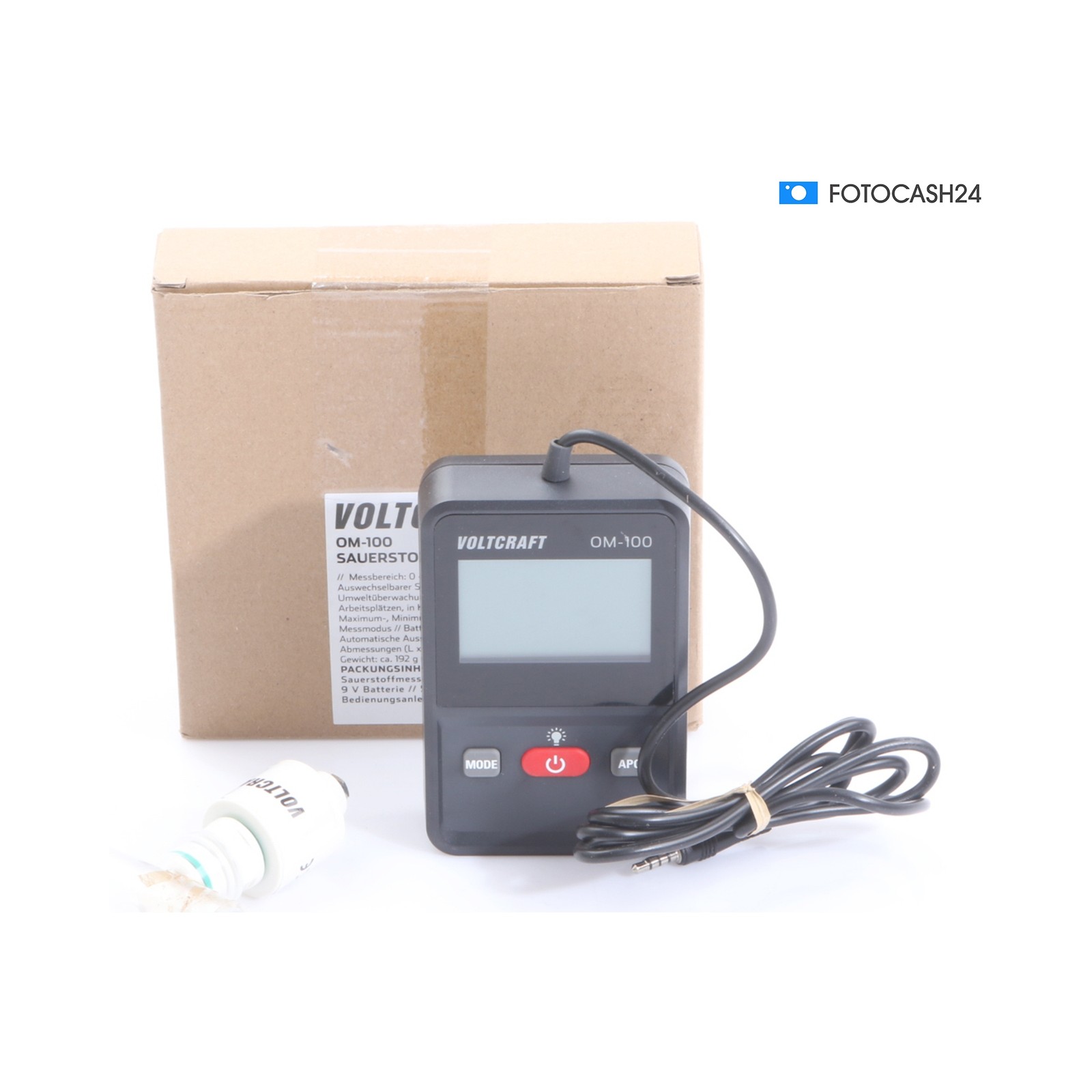 VOLTCRAFT OM-100 Oxygen Measuring Device + Defective (286790)