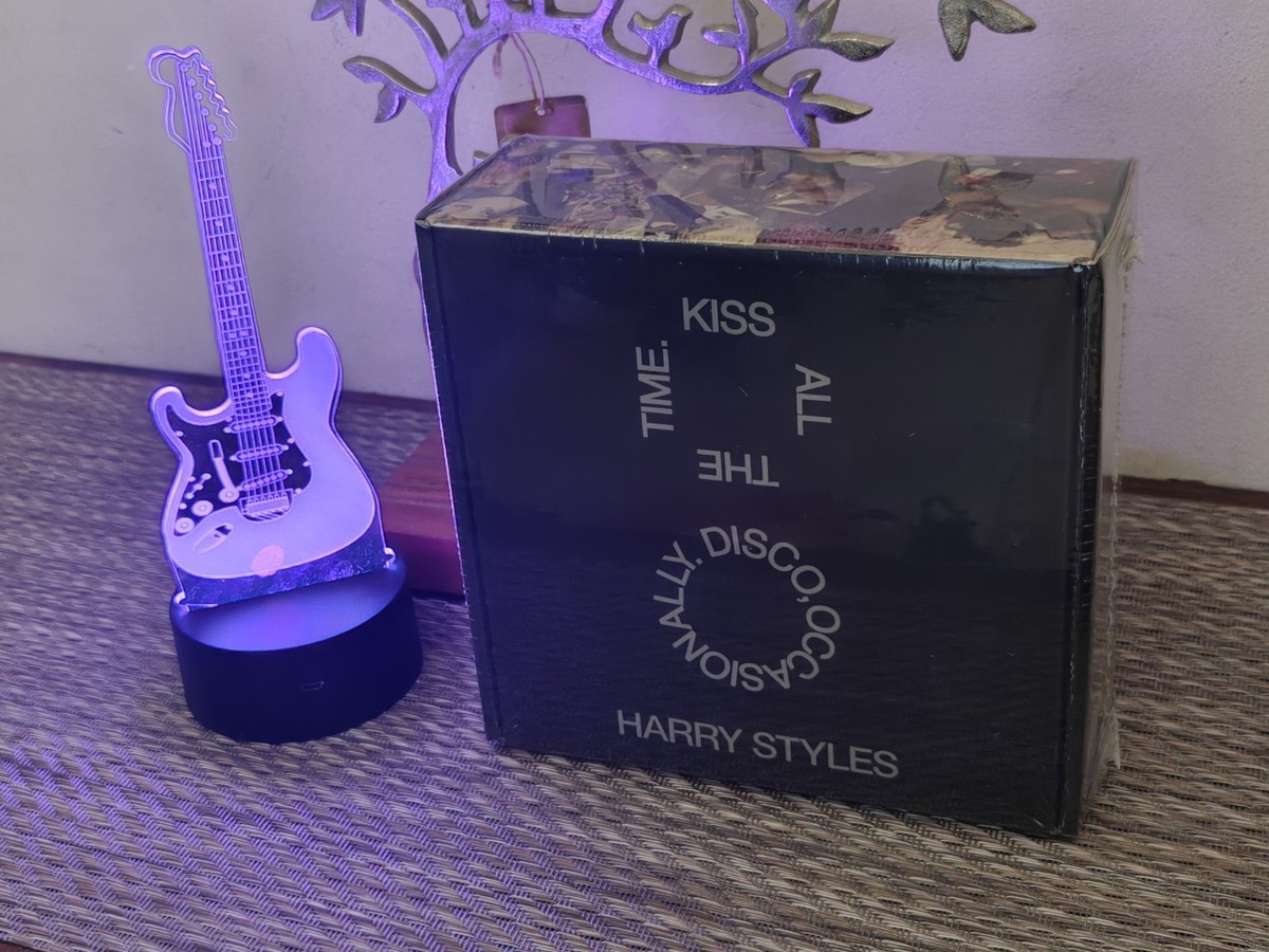 HARRY STYLES KISS ALL THE TIME DISCO OCCASIONALLY CAMERA + CD BOX