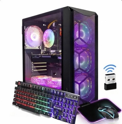 STGAubron Gaming PC Computer Desktop, Core i7 8th Gen up to 4.1GHz, GeForce RTX