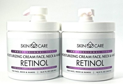 Dead Sea Collection Skincare Professional Retinol 3-in-1 Cream 2-Pack 16.9oz Ea