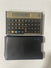 HP 12C Financial Calculator - Tested Working w/ Original Case - Made in Malaysia