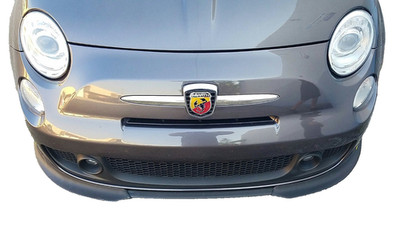 07-16 Fiat 500 Abarth Tesoro Design 2pc front Spoiler Lips  PAINTED Made in USA