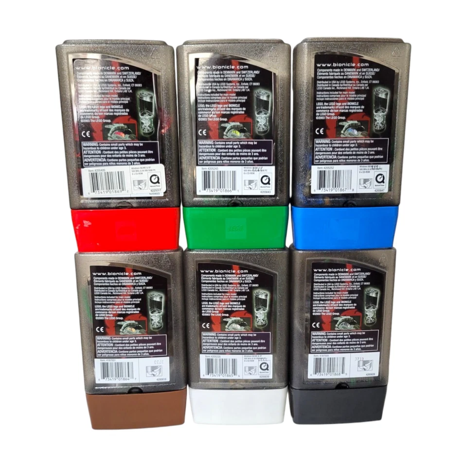 LEGO Bionicle Lote Rahkshi Ultimate Kit con Botes Kraata y Manuales 2003 Foto 2 de 4