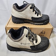 Columbia Waterproof Hiking Shoes Womens Size 7.5 Duck Boot Thermolite