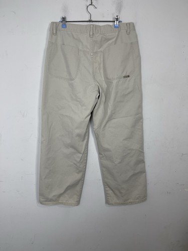 Levis Silvertab Mens Pants 34x30 Khaki VTG Baggy Loose Skater Wide Leg Batwing - Bild 3 von 11
