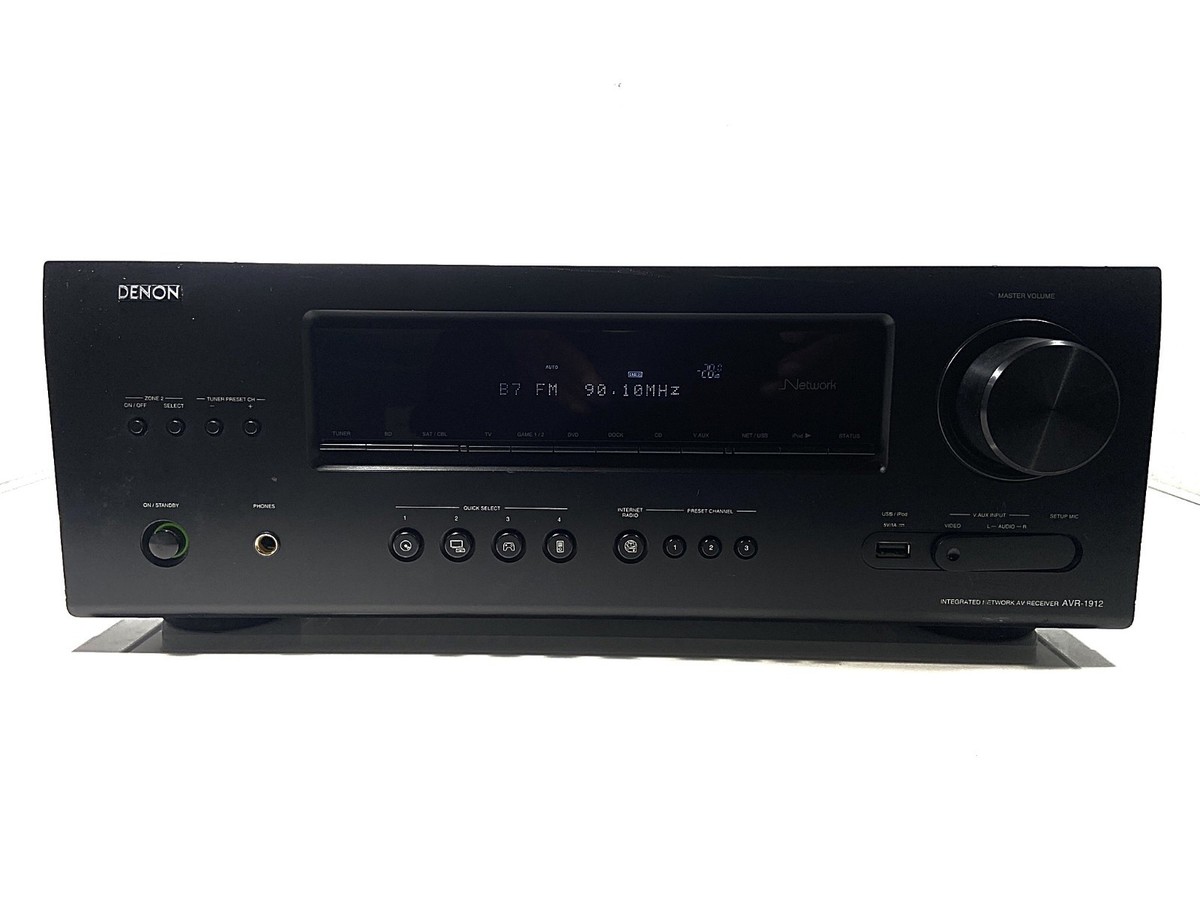 Denon AVR 1912 7.1 Channel 125 Watt Receiver for sale online