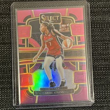 2024 Panini Select WNBA- Concourse Pink & Purple Prizm #64 Ariel Atkins/99