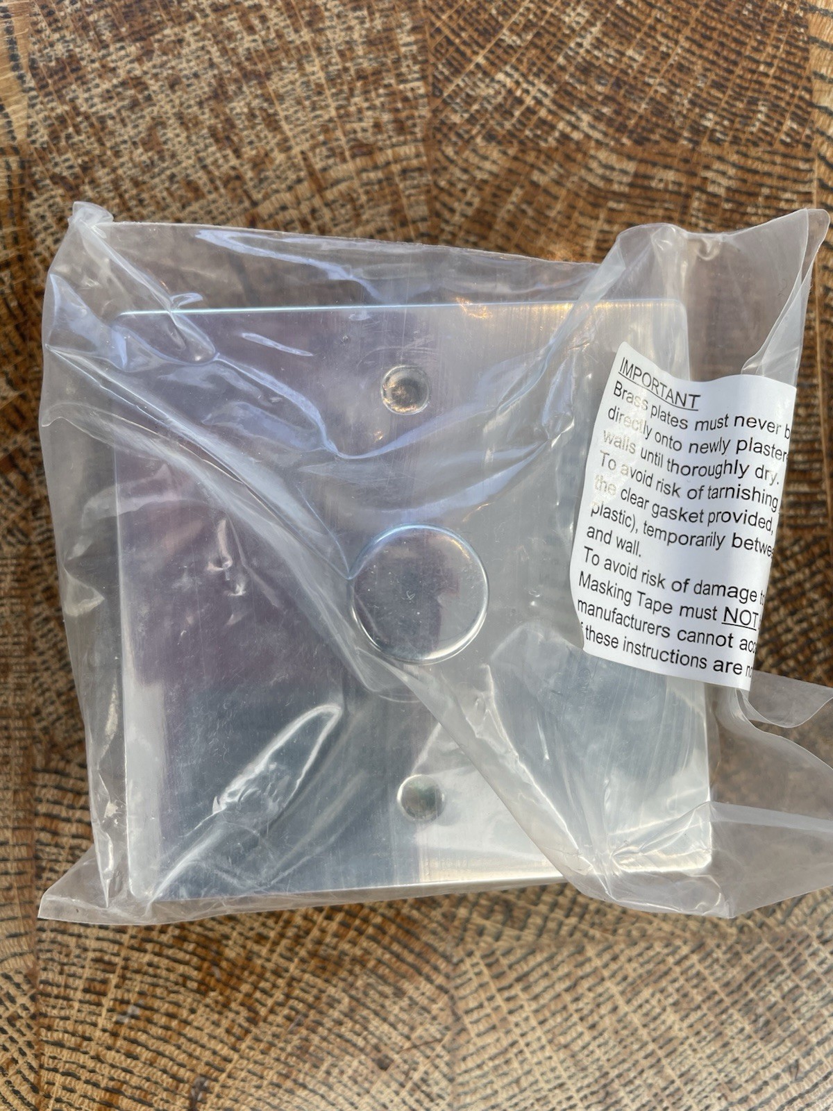 Single Dimmer Light Control Switch - Polished Chrome