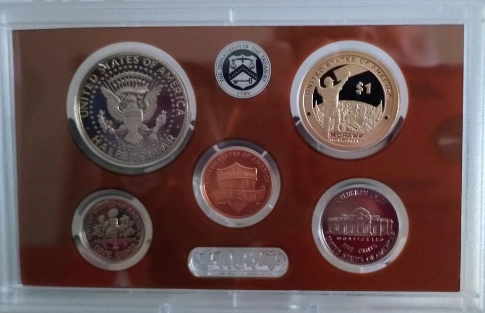 2015 S U.S. PROOF MINT SET UNCIRCULATED OGP COA 4 COINS. - Image 3 of 4