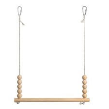 Chicken Swing Wood Chicken Swing Toy Perch Ladder Stable Safe Play