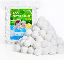 Pool Filter Balls for Sand Filters, 3.1 lbs Reusable Pool Sand Filter Balls ...