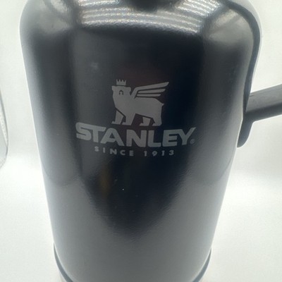 Stanley Classic Easy Pour Growler 64 oz  Black Insulated Bottle