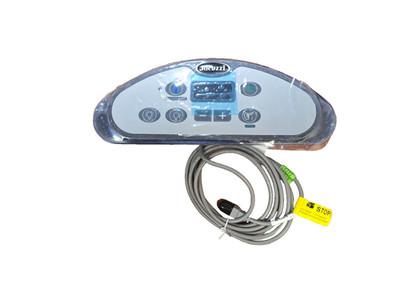 Jacuzzi Top Side Control Panel J-300 1-Pump 6600-382